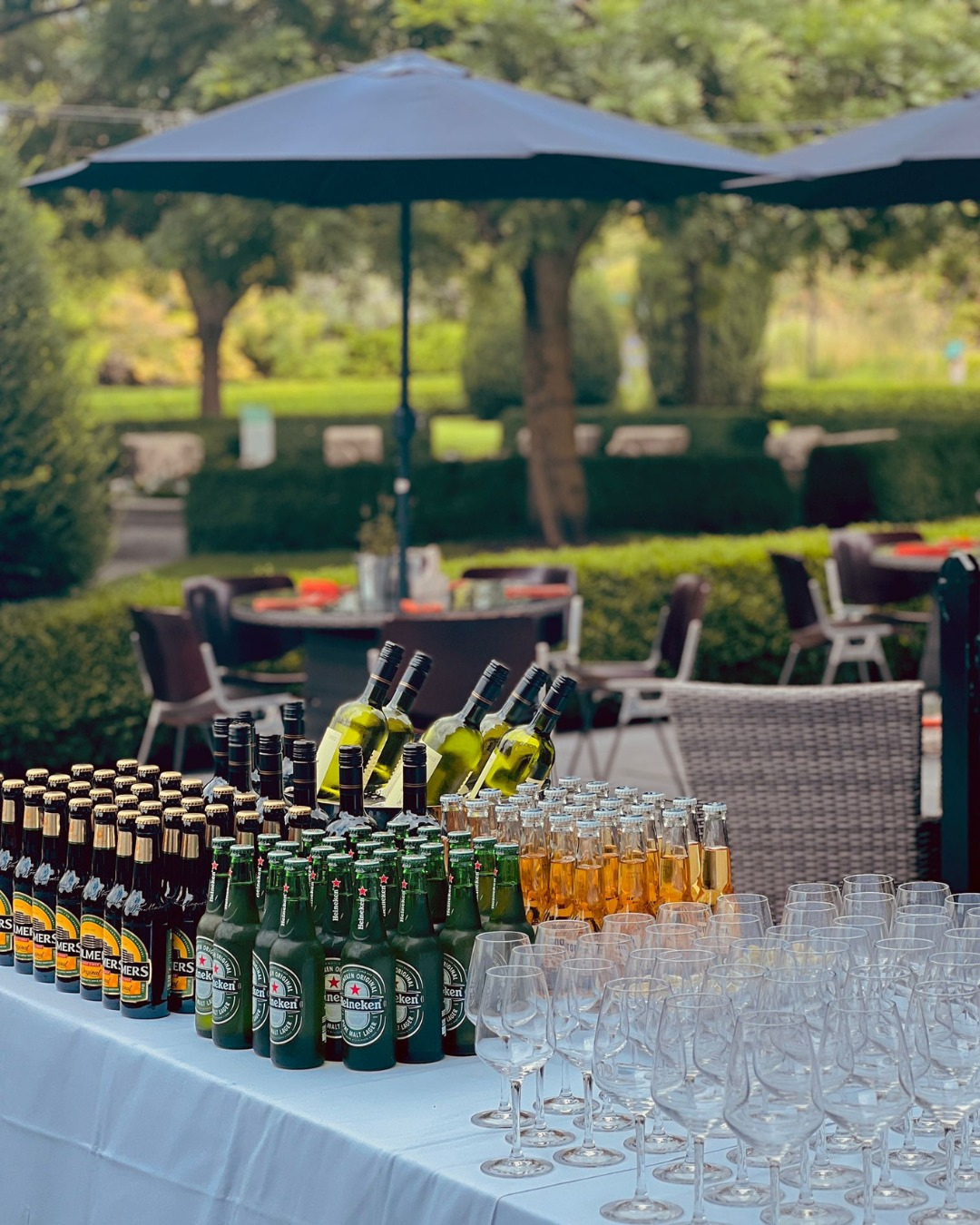 bh drinks in terrace