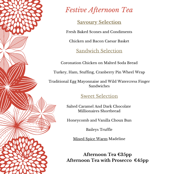 festive sunday lunch menu 13