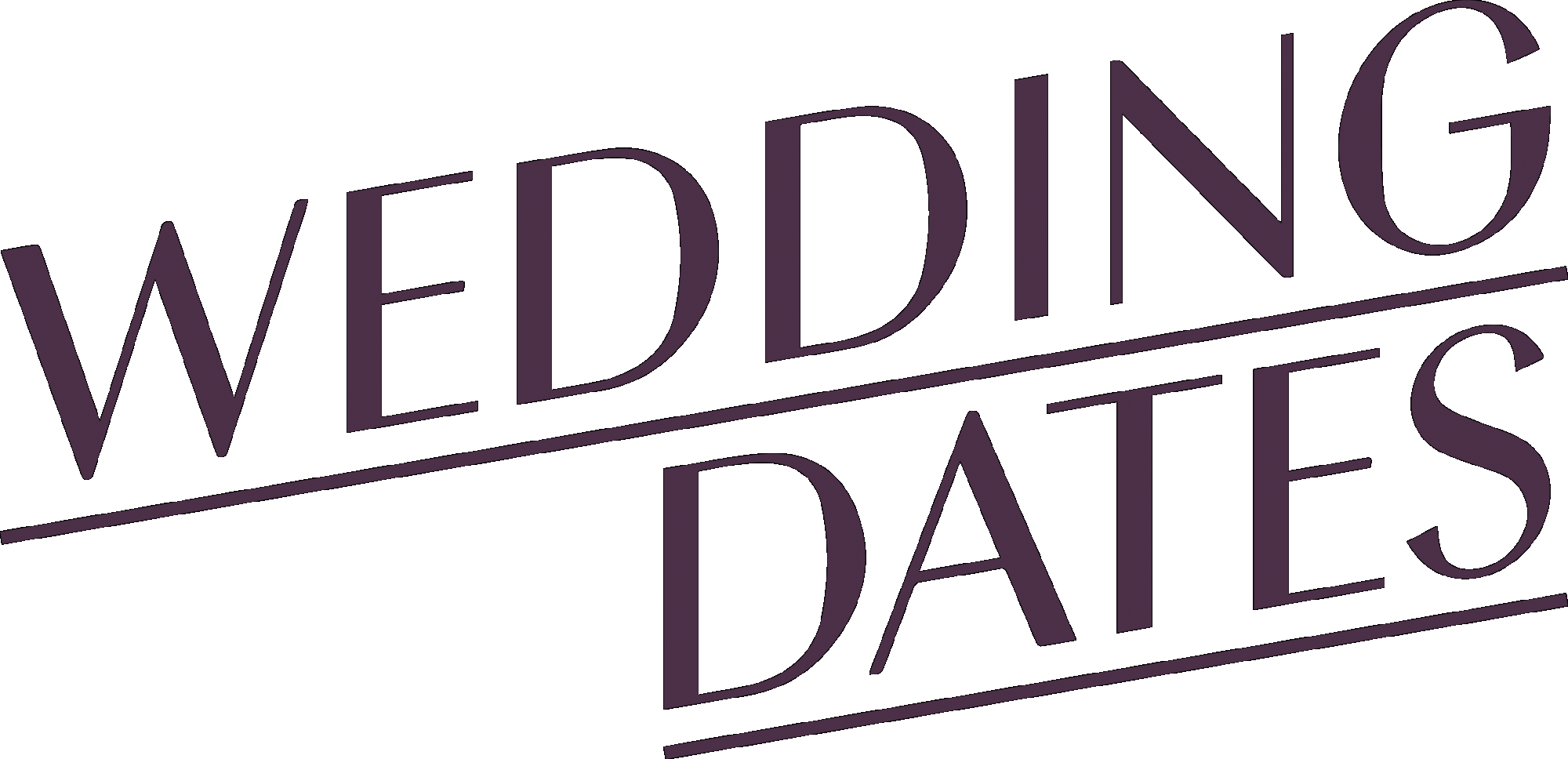 wedding dates logo for blog post